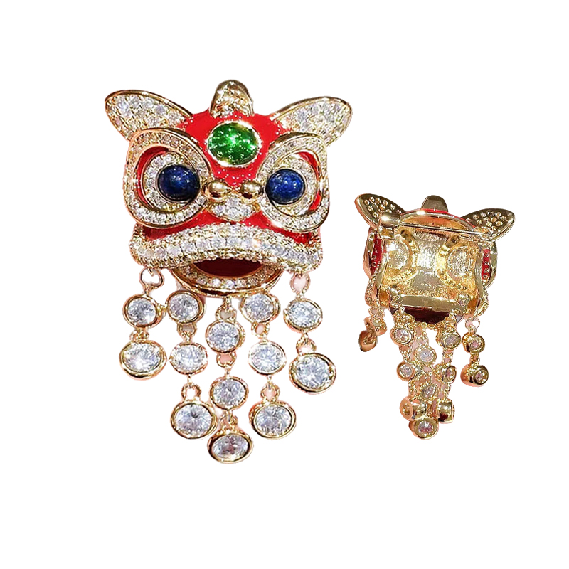 China-Chic Xingshi brooch exquisite high-end luxury high-level brooch clothing accessories pin clothing accessories accessories women