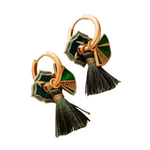 New Chinese style retro Chinese style tassel earrings 2024 new popular antique style earrings for women, light luxury high-end unique earrings