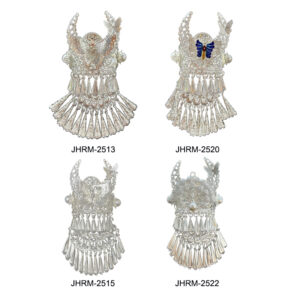 Miao Village Cultural and Creative Miao Ethnic Small Silver Hat Refrigerator Sticker Accessories Small Personality Companion Gift Souvenir Miao Crown
